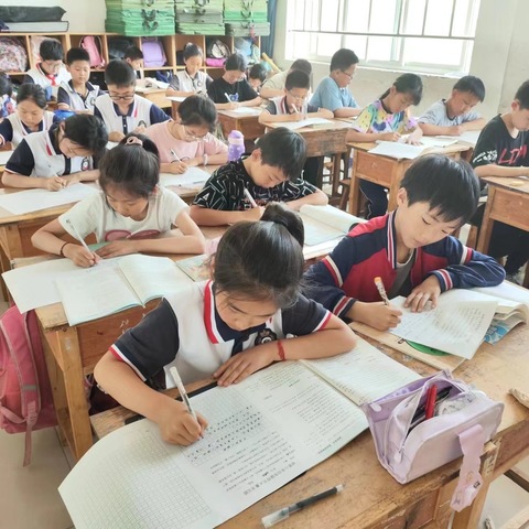 妙笔生花抒真情，奇思妙想构华章——胡营小学中高年级限时作文大赛