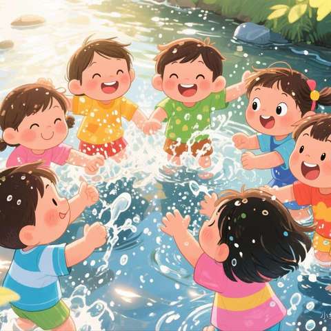 顽皮一夏～混龄一班大组6月主题活动