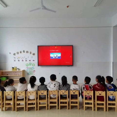 西甄庄幼儿园 一起学习国家安全知识！