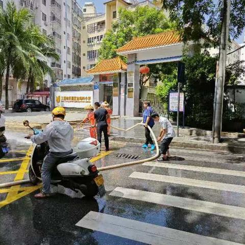 金鸡岭路社区8月12日工作简报