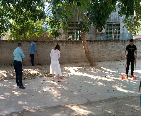 排浦镇开展“2025年爱国卫生运动成效巩固行动”卫生整治活动