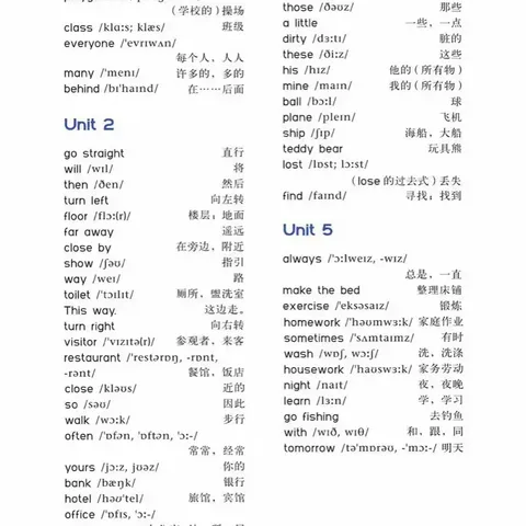 濮阳县第三实验小学五年级英语暑假作业计划