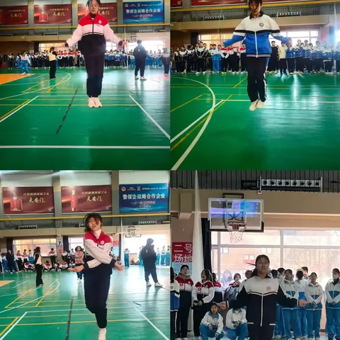 “绳”彩飞扬  “毽”康向上——杨家楼中学在蓟州区中小学“三跳”比赛中勇夺高中组亚军
