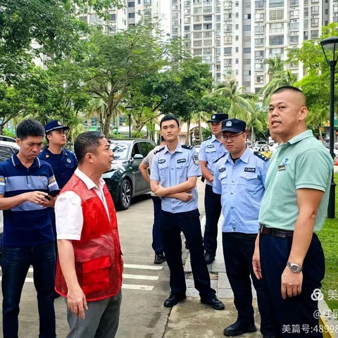 凤翔街道开展香榭花园小区内电动车违规停放整治专项行动