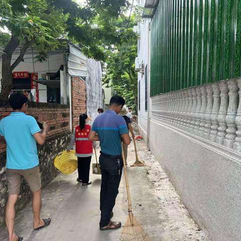 尧文村持续开展环境卫生整治工作