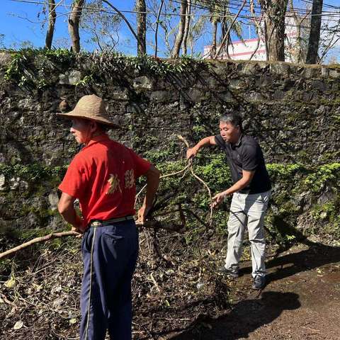 加油新联！台风“摩羯”过后，我们在行动！