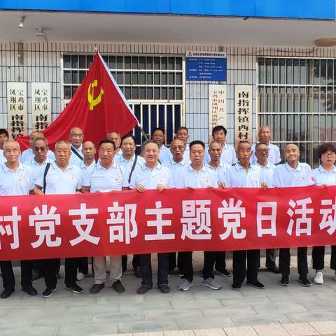西村党支部开展“铭记历史，不忘初心，党建引领，砥砺前行”主题党日活动