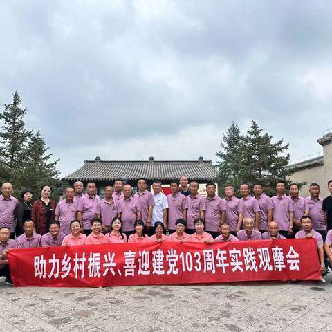 助力乡村振兴、喜迎建党103周年农牧业协会现场观摩交流会！