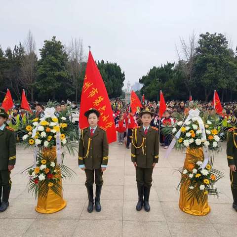 清明寄哀思，少年当自强！——宿州市第六小学清明节祭扫活动