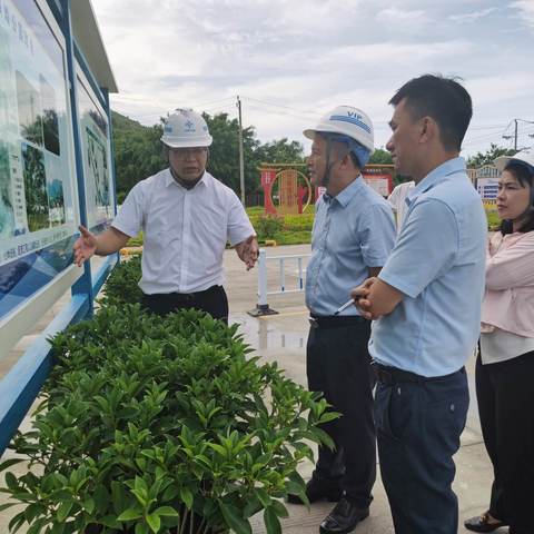 县政协主席文传宝到椰林镇开展项目建设推进情况调研