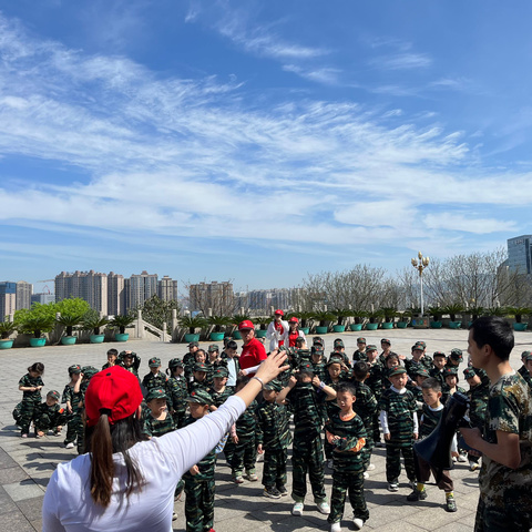 郴州北湖区第四十一幼儿园《鸟语花香踏青趣》徒步春游活动。