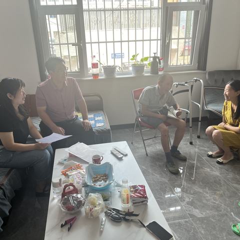 泽州县中小企业发展促进中心开展走访慰问生活困难党员活动