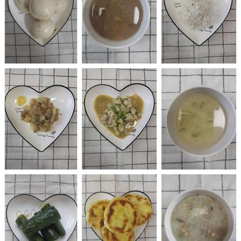 陇西县菜子幼儿园本周美食分享