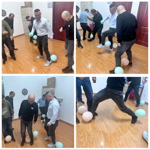 运管部开展“保卫气球”趣味游戏月月乐活动