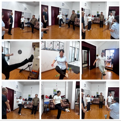 快乐踢毽，“毽”康你我——运管部8月“月月乐”活动