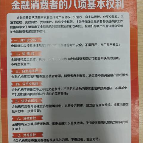 张店农商银行马尚支行315金融消费者权益保护活动