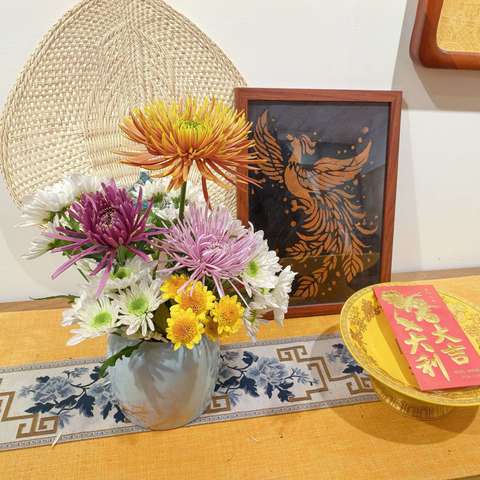 🌅行走的经典读书会·【立冬节气插花🌼活动】