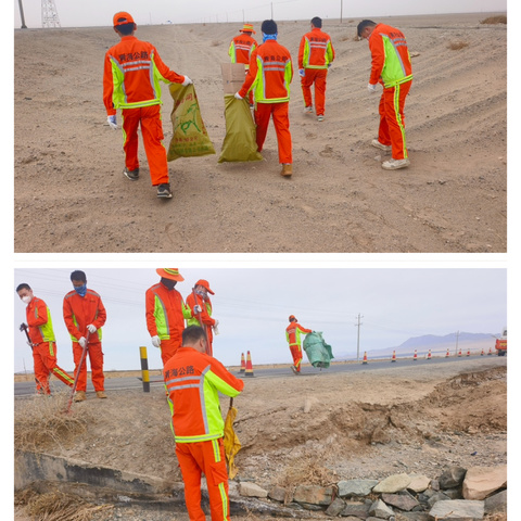 春暖花开时 公路养护紧                            —谱写公路养护新篇章