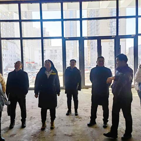 省分行运营管理部、财务会计部一行五人到阳泉分行调研网点建设、金库建设工作