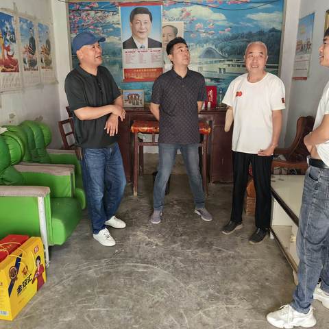 示范区民政和退役军人事务局开展走访慰问困难残疾党员