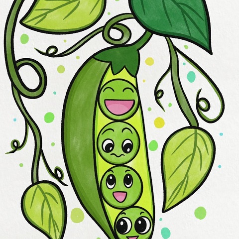 《豌豆飞翔记》书山文学2阶 张宸滈