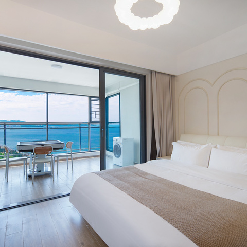 欢乐麻将丨复式两房一厅丨惠州双月湾卓越御山海｜2房2床(1.8m床)