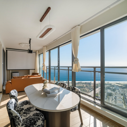 云漫丨平层两房一厅丨惠州双月湾卓越御山海｜2房3床