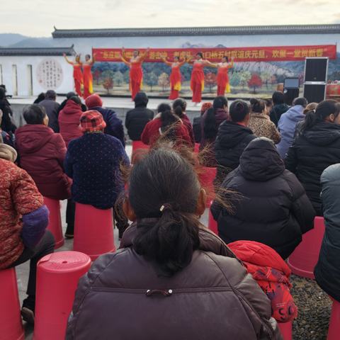 欢歌笑语庆元旦 同心共迎幸福年——杨柳湾镇东庄畈村开展“庆元旦 迎新年”联欢活动