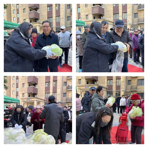 公益活动暖人心，便民服务零距离——西外大社区开展扶残助农便民集市活动