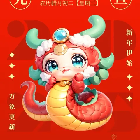 【新年放假通知】武江区中鑫幼儿园新年放假通知及温馨提示
