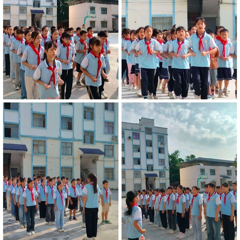 习惯塑规矩  行动促成长一一沙子乡中心小学行为习惯养成规范训练