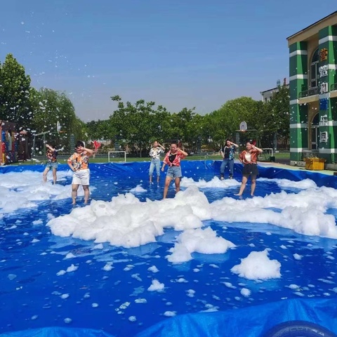 【泡沫之夏   狂欢嗨不停】——西小屯附属幼儿园泡沫之夏亲子活动