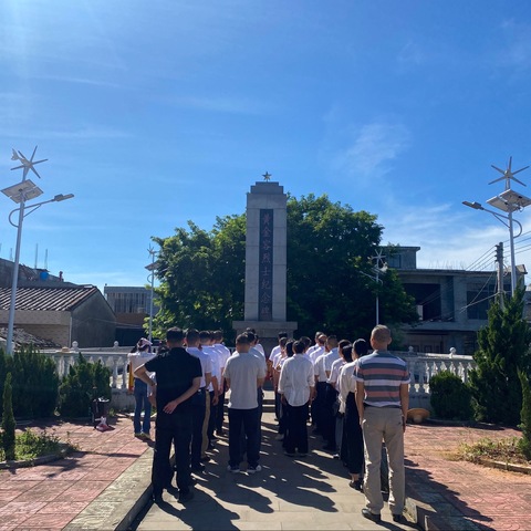 大成镇镇府党支部、镇府退休干部职工党支部开展“追寻革命足迹，弘扬革命精神”主题党日庆七一活动