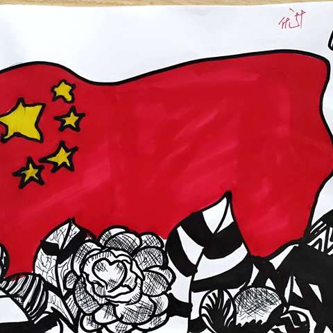 祖国在我心中一2202班系列课堂作业留念
