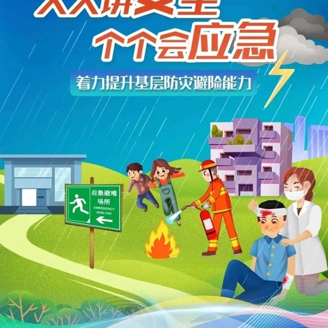 人人讲安全     个个会应急                           ——西湖小学组织“全国防灾减灾日”专题教育活动