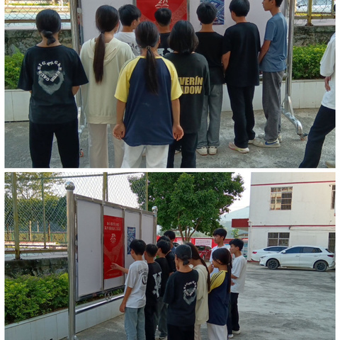 “校园风采，逐梦前行”———百色市右江区第六初级中学教育集团龙川校区第五周工作汇报