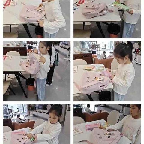 “小书包·大智慧”————示范区福佑路小学一（3）班九月劳动美篇整理书包活动