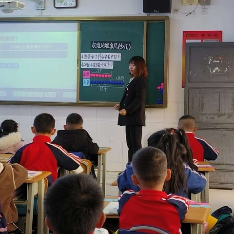 春暖花开，教研正当时———记南涧小学数学组教研活动（一年级组）