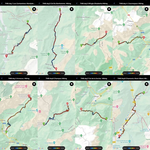 雪山依旧在  持杖走一回 - 2024年TMB 环勃朗峰游记
