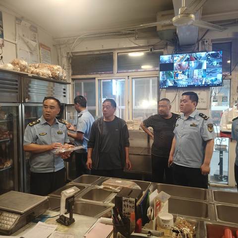 紫坊农产品市场:潞州区市场监督管理局对市场食品安全工作进行督导检查