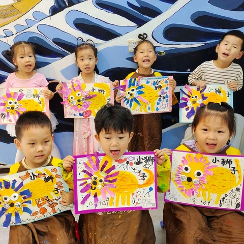 洪恩艺彩2024莹莹老师艺术启蒙B3班作品集