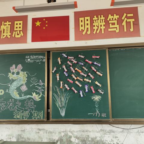 龙行龘龘开新篇，前程朤朤启新航 ——2024年上学期泉塘子中学197班第一周纪要