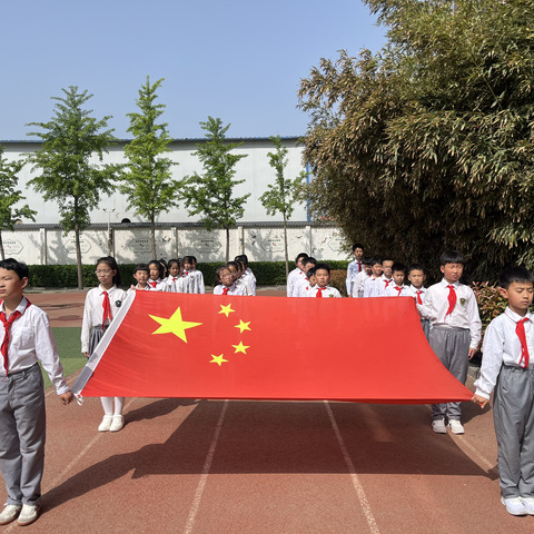 【双争有我】丛台区北湖小学“和谐校园 杜绝欺凌”主题升旗仪式