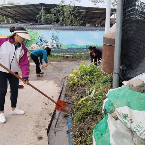 三家镇乐安村持续开展环境卫生整治工作