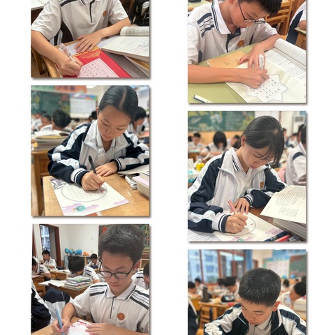 书写经典，翰墨飘香，纸上展“英”采之中英文书写比赛       ——龙岩北大附属实验学校七年级