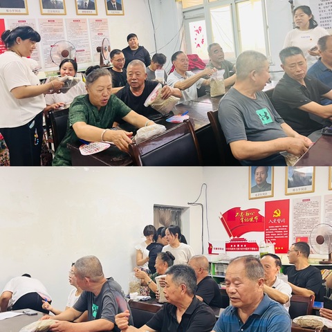 【以艾为礼，枕情父亲】——罗城头街道开元社区开展艾枕手工制作父亲节活动