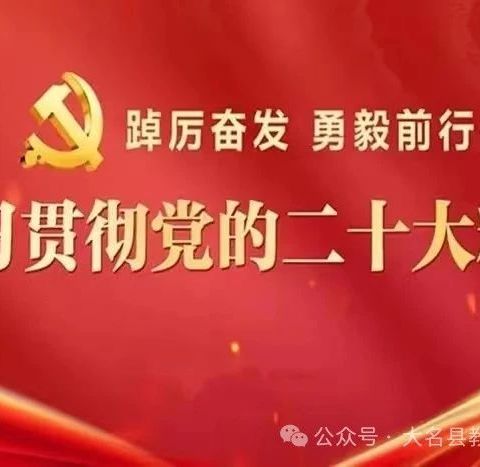 【大名县教师进修学校】周末专家大名行