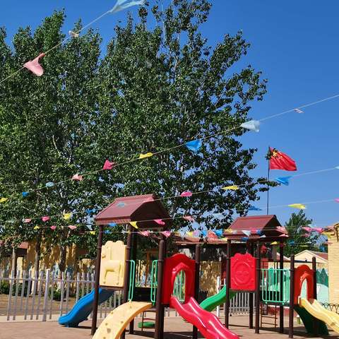 “我们与五月相约”——林庄子幼儿园阳光123体育活动