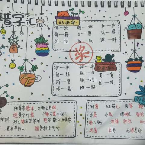 《易错字词、注音、诗句》优秀作品