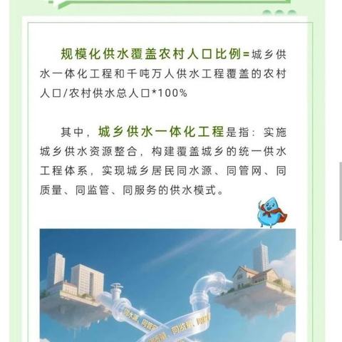 清泉润万家：农村供水“两率”知多少（系列4）